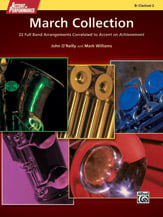 Accent on Performance March Collection Clarinet 2 band method book cover Thumbnail